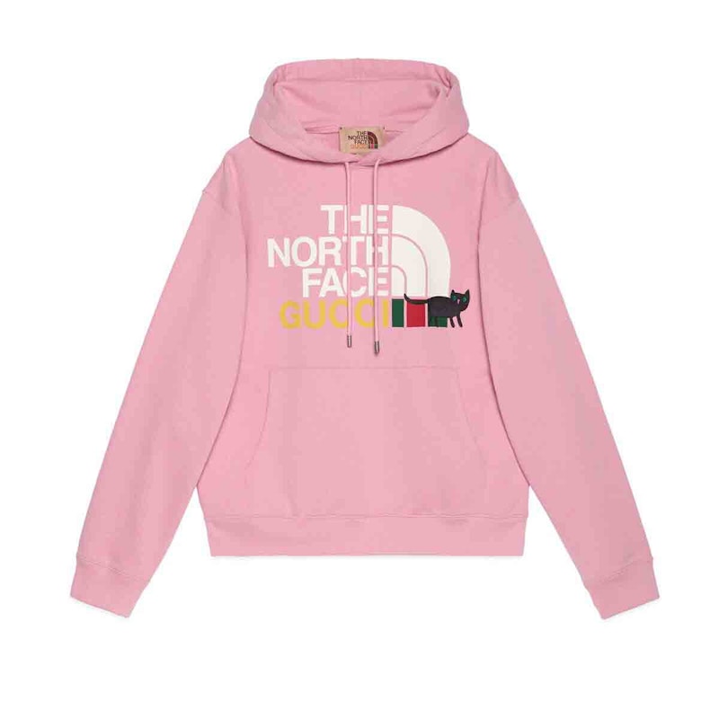 Gucci x The North Face Sweatshirt Pink Men s FW21 GB