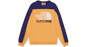 Gucci x The North Face Sweatshirt Yellow/Blue