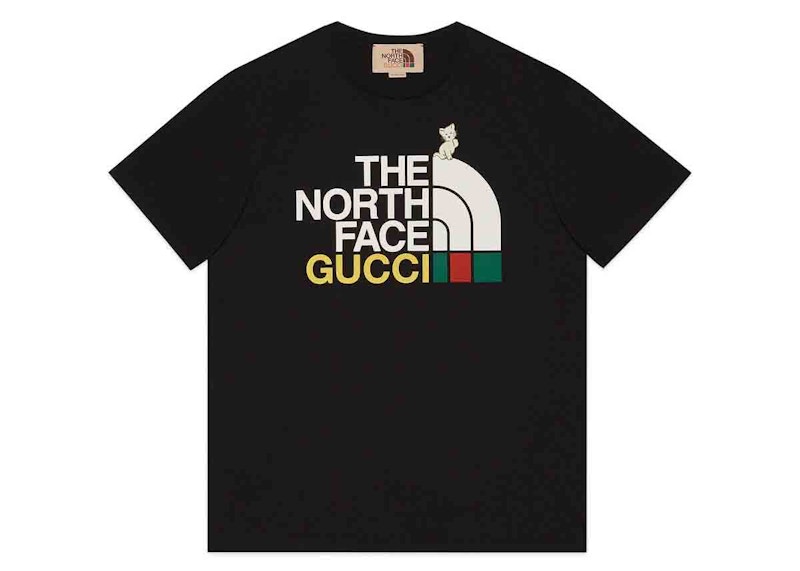 Gucci x The North Face T-shirt Black メンズ - FW21 - JP