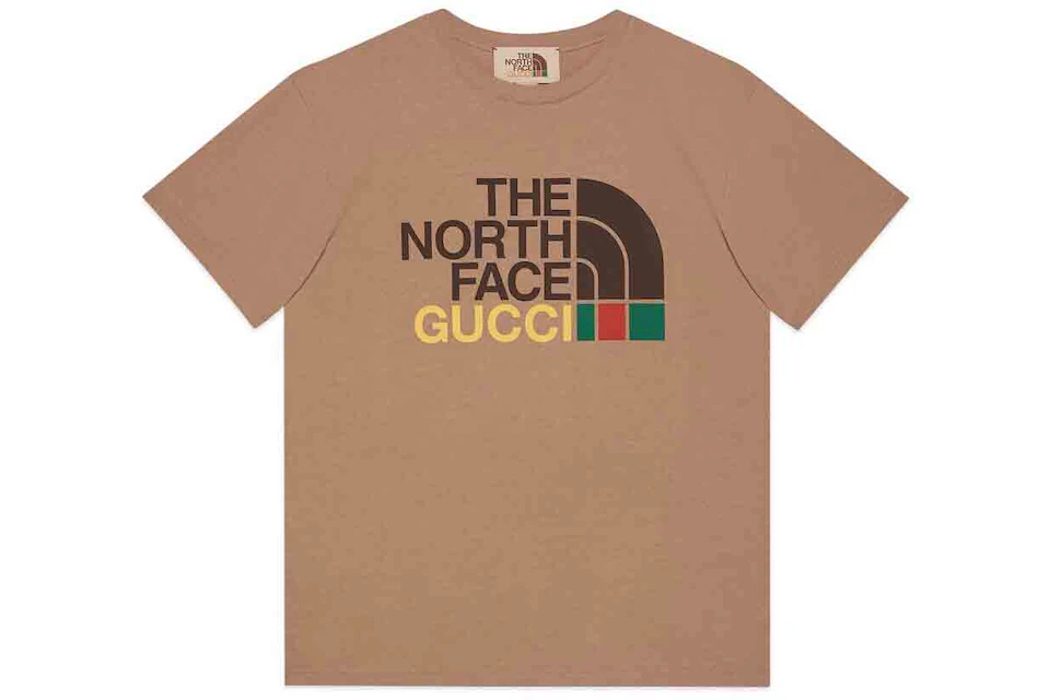 Gucci x The North Face T-shirt Camel