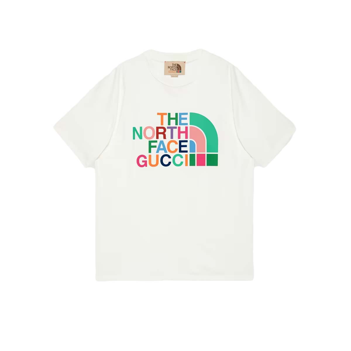 Gucci x The North Face T-shirt Ivory/Multicolor - FW22 Men's - US