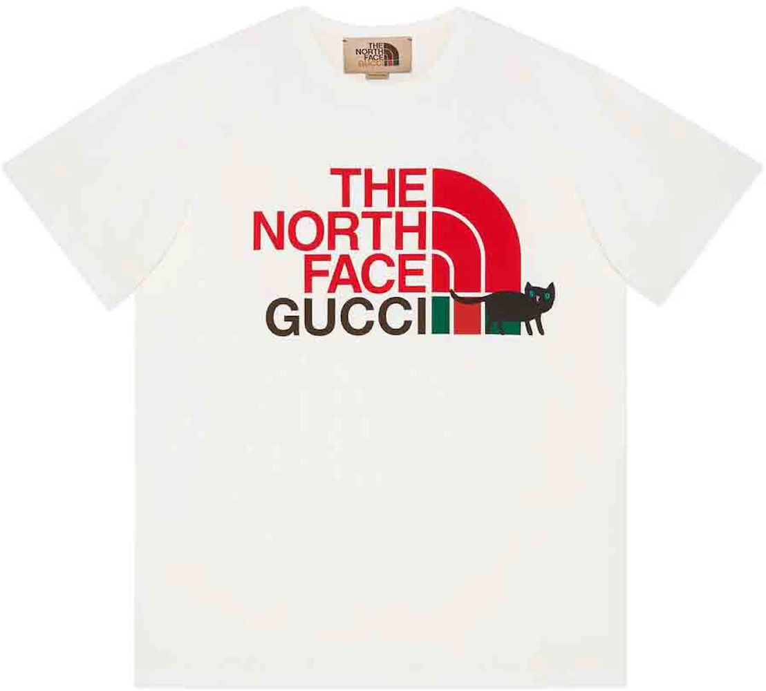 Gucci X The North Face T-Shirt Off-White - Fw21 Men'S - Us