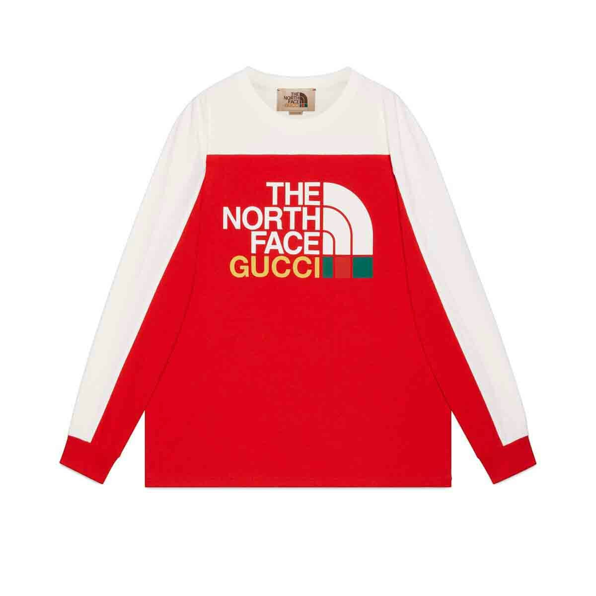 Gucci x The North Face T-shirt Red/White - FW21