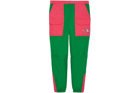 Pantalón Gucci x The North Face Verde Rosa Hombre US