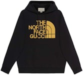 THE NORTH FACE GUCCI black and yellow cotton hoodie – Loop Generation