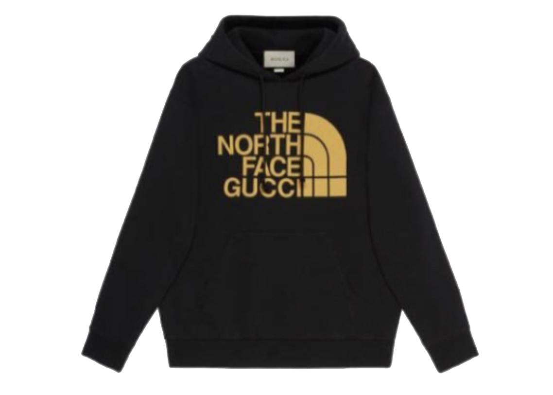 black north face sweatshirt