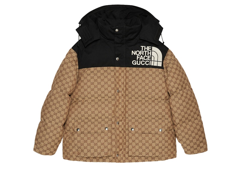 gucci north face black