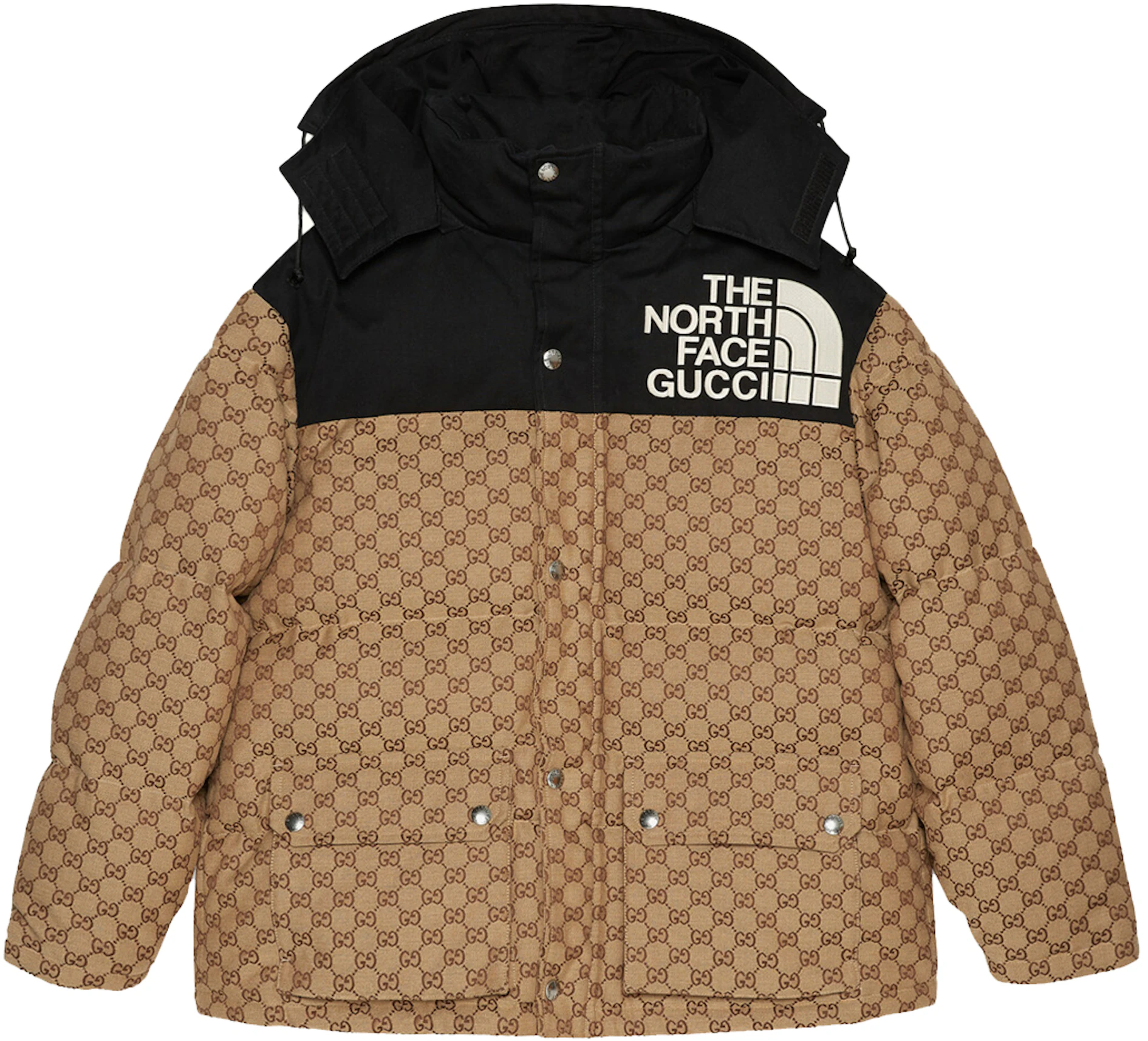 Top 62+ imagen north face gucci puffer jacket