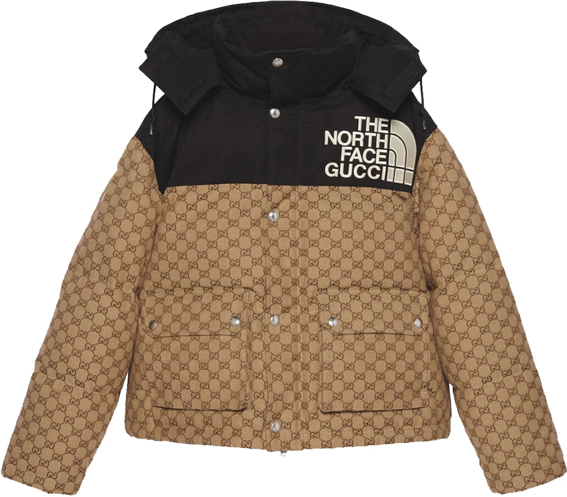 Gucci x The North Face Print Jacket Beige/Ebony Men's - SS21 - US