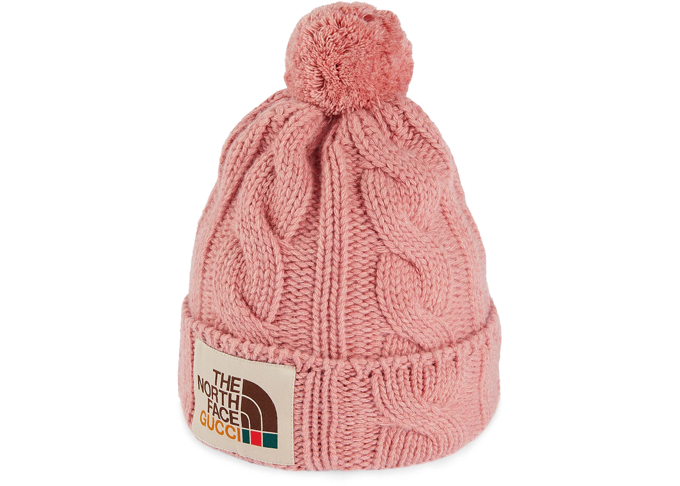 Gucci x The North Face Wool Hat Pink FW21 US