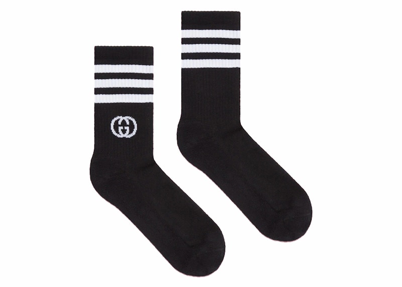 Gucci x adidas Ankle Socks Black/White - SS22 - JP