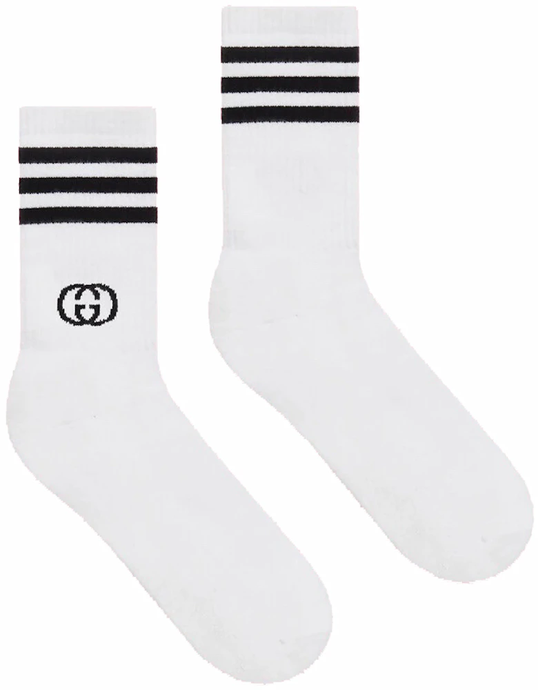 Gucci x adidas Ankle Socks White/Black - SS22 - US