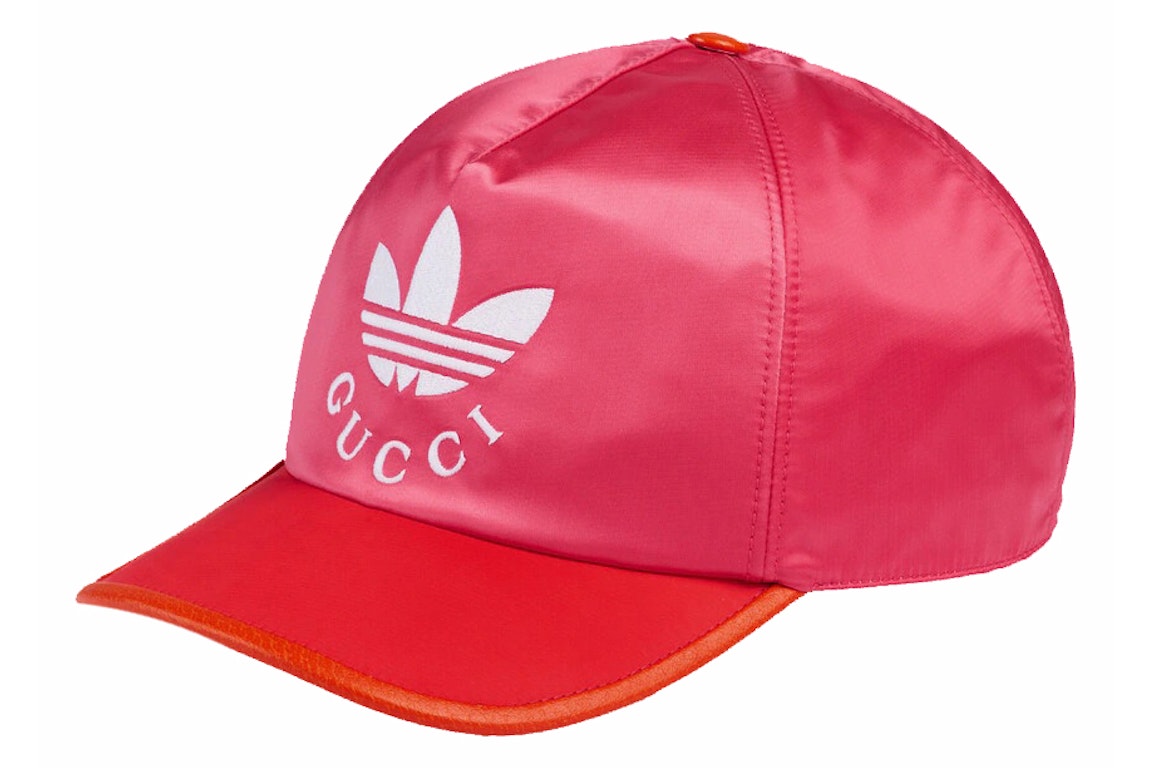 Pre-owned Gucci X Adidas Baseball Hat Pink