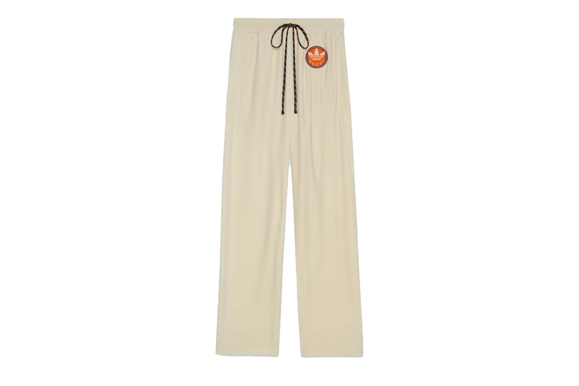 Pre-owned Gucci X Adidas Chenille Cotton Pant Light Beige