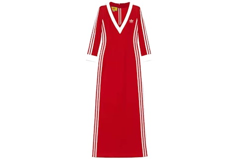 Gucci x adidas Cotton Jersey Dress Bright Red - FW22 - US Gucci x adidas Cotton Jersey Dress Bright Red - FW22 - US
