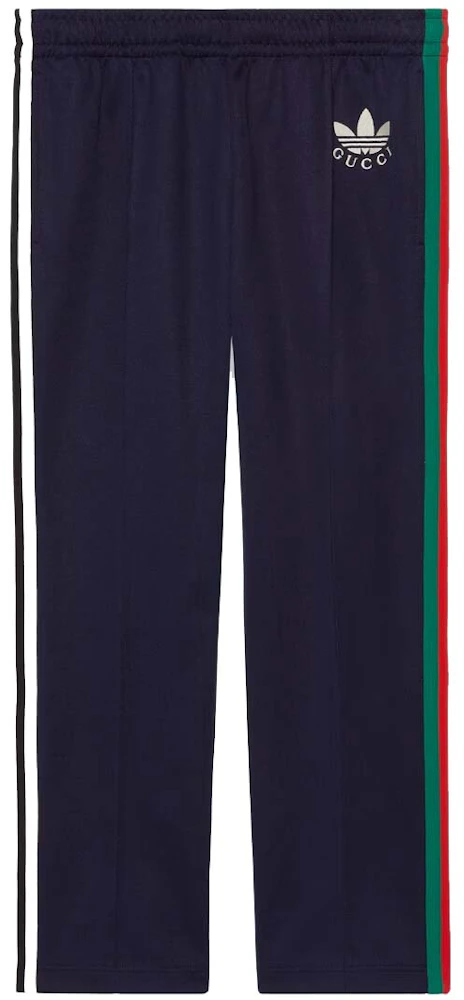 Gucci x adidas Cotton Jersey Pant Dark Blue Men's - SS23 - US