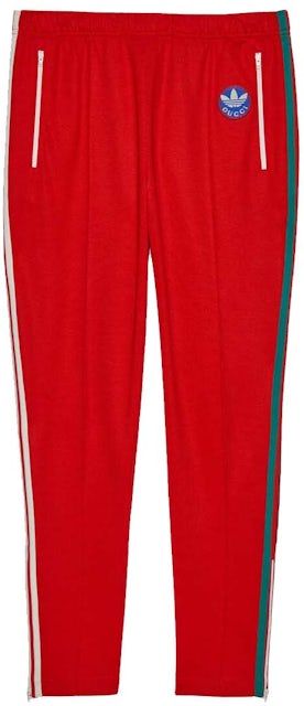 Red Monogram Jogging Pants In Technical Cotton