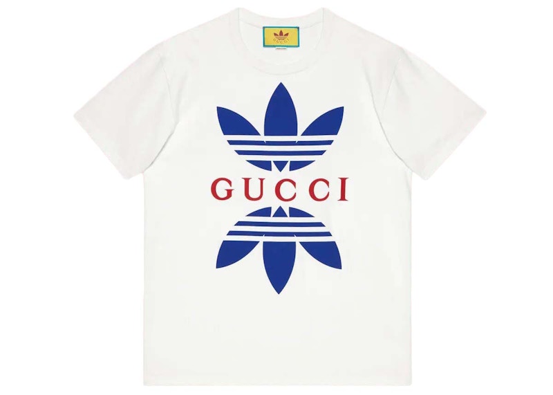 Gucci x adidas Cotton Jersey T-Shirt White - SS22 Men's - US