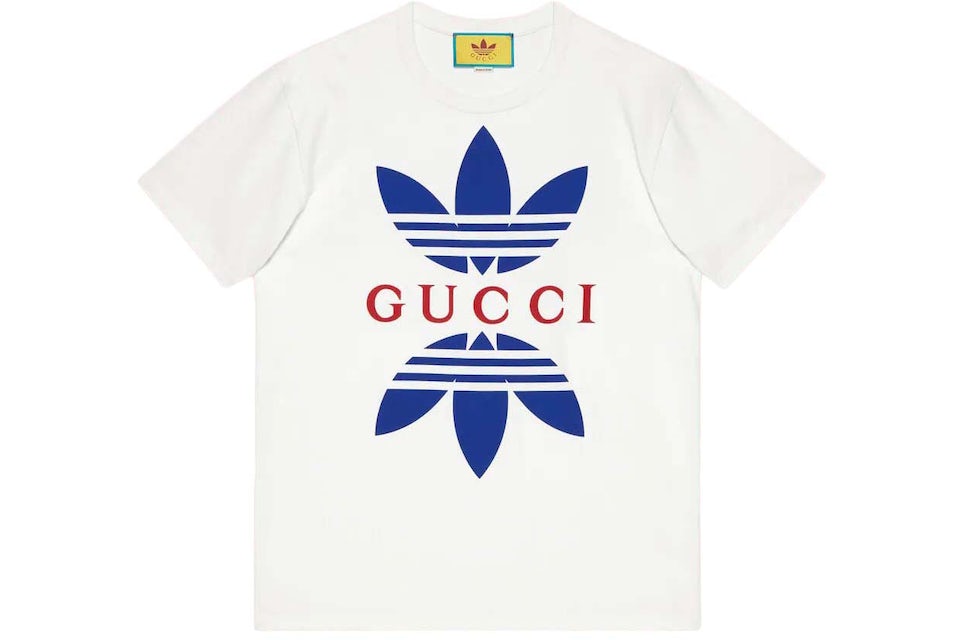 Gucci x adidas Cotton Jersey T-Shirt White Men's - SS22 - US