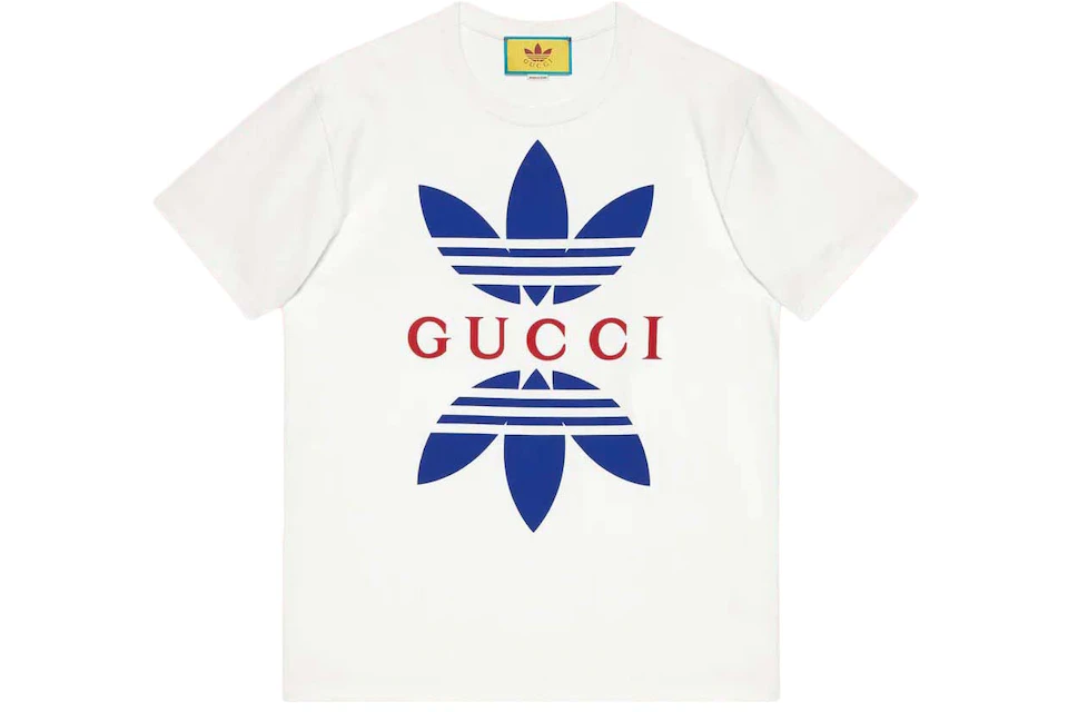 ophavsret tennis stramt Gucci x adidas Cotton Jersey T-Shirt White - SS22 - JP