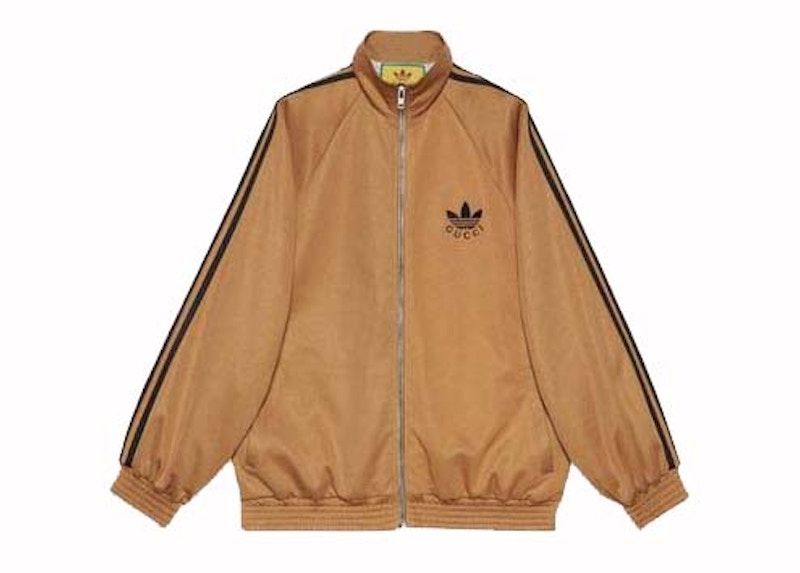 Black and beige adidas jacket on sale