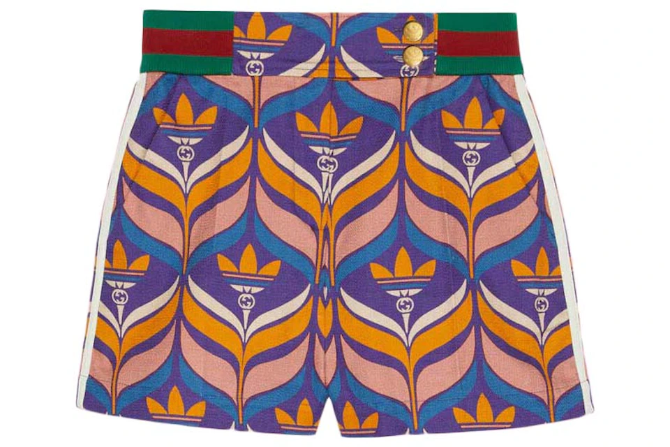 Gucci x adidas Cotton Shorts Multicolor