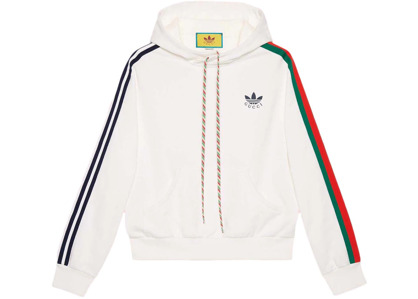 Gucci x adidas Cotton Sweatshirt Ivory Men's SS22 US