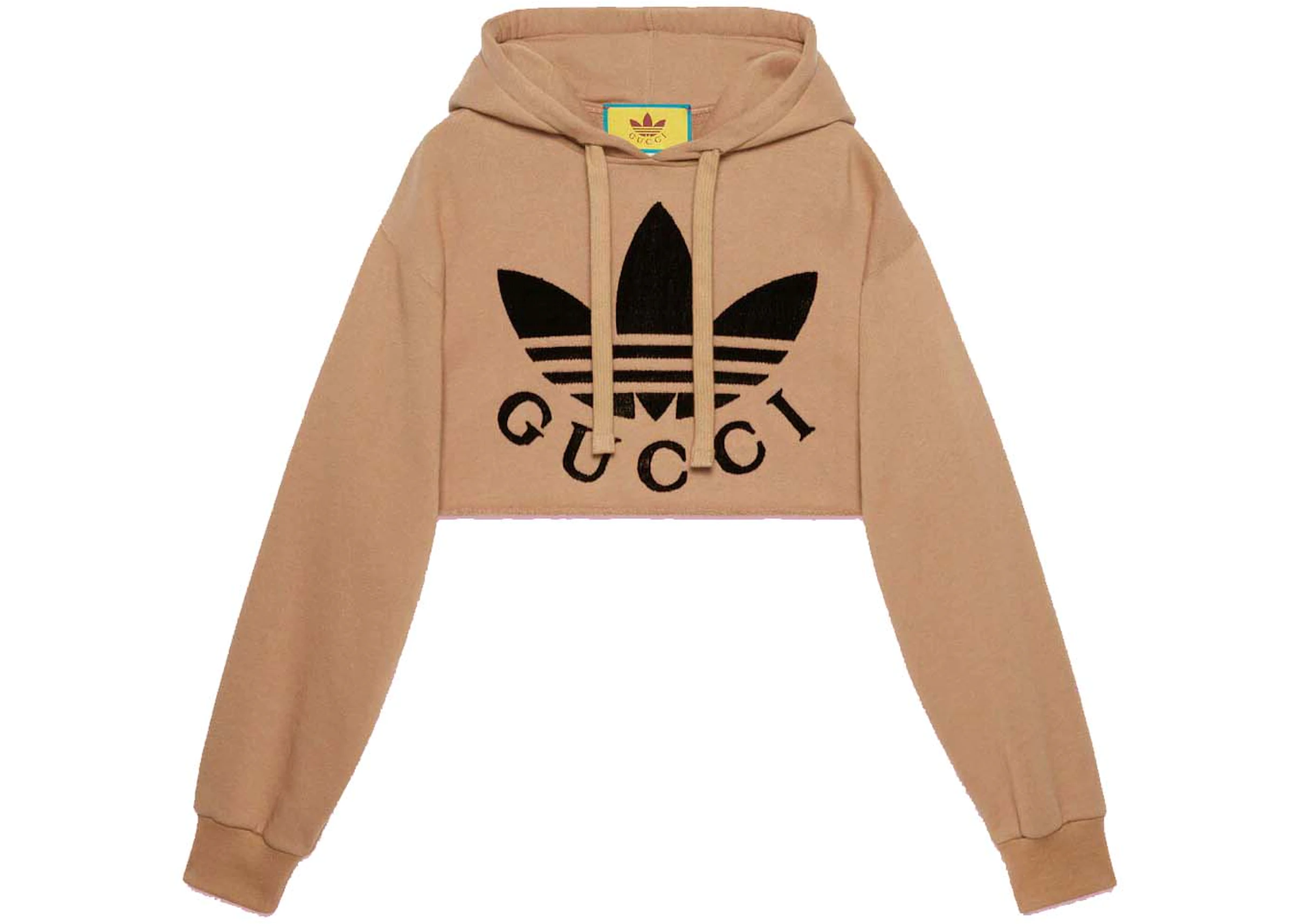 Gucci x Cropped Sweatshirt Beige - SS22 - ES