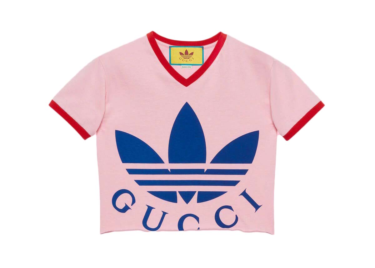 cropped gucci t shirt