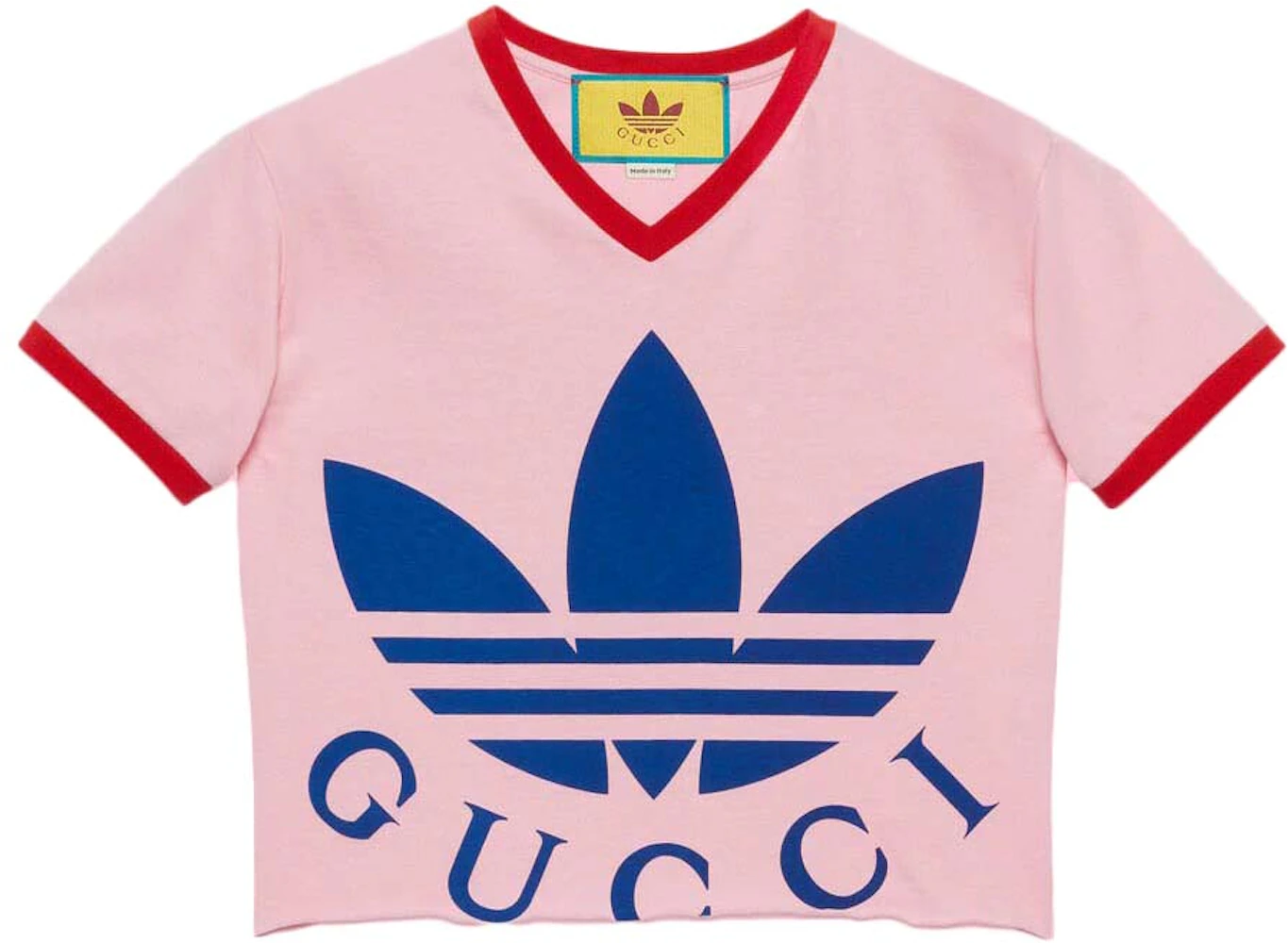 Gucci, Tops, Gucci X Adidas Jersey Crop Top