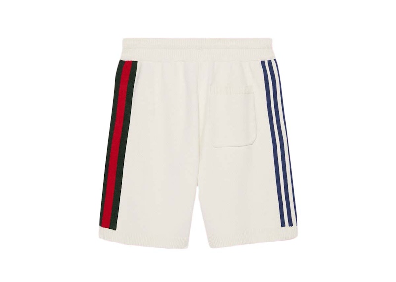 Gucci x adidas Elastic Viscose Shorts White