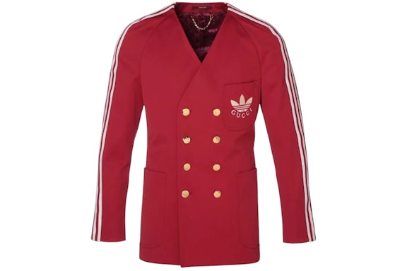 Chaqueta Gucci x adidas Poliéster Fromal Rojo