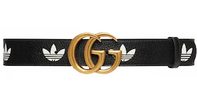 Gucci x adidas GG Marmont Belt Black/White