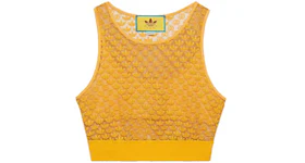 Gucci x adidas GG Tulle Top Yellow