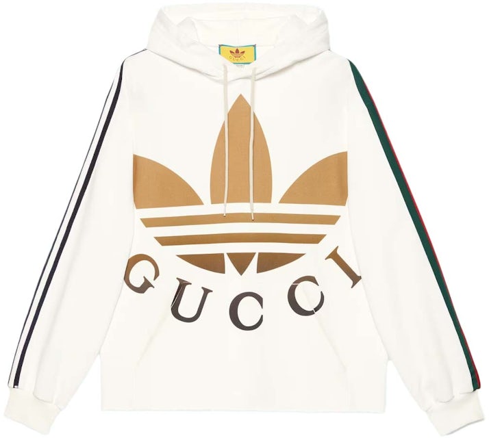 Motivere Overskrift gennemse Gucci x adidas Hooded Sweatshirt Ivory - SS23 Men's - US