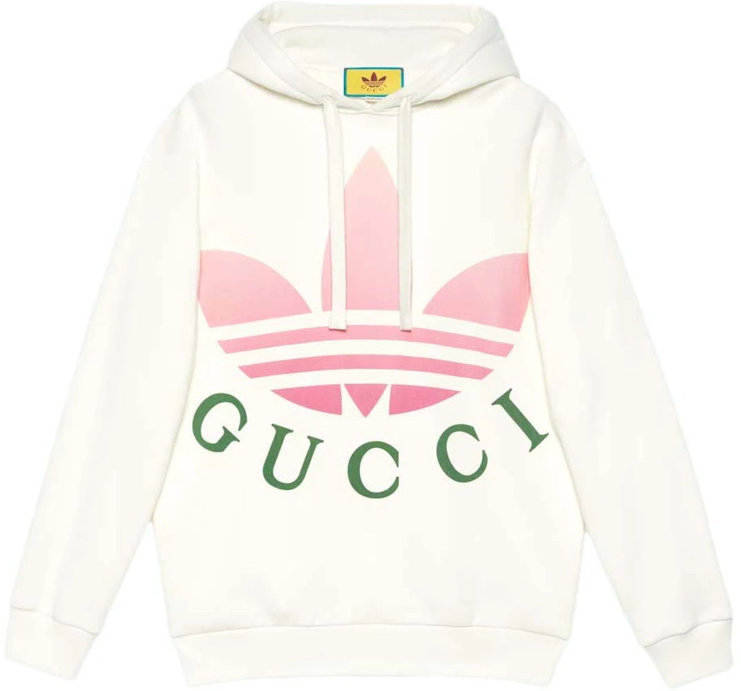 Gucci x adidas Jersey Hooded Sweatshirt White - SS23 - US