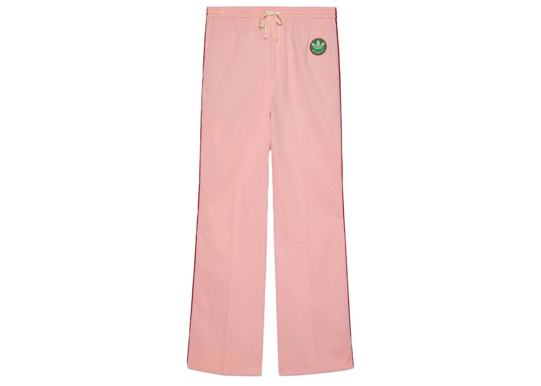 Pre-owned Gucci X Adidas Jersey Pant Pink