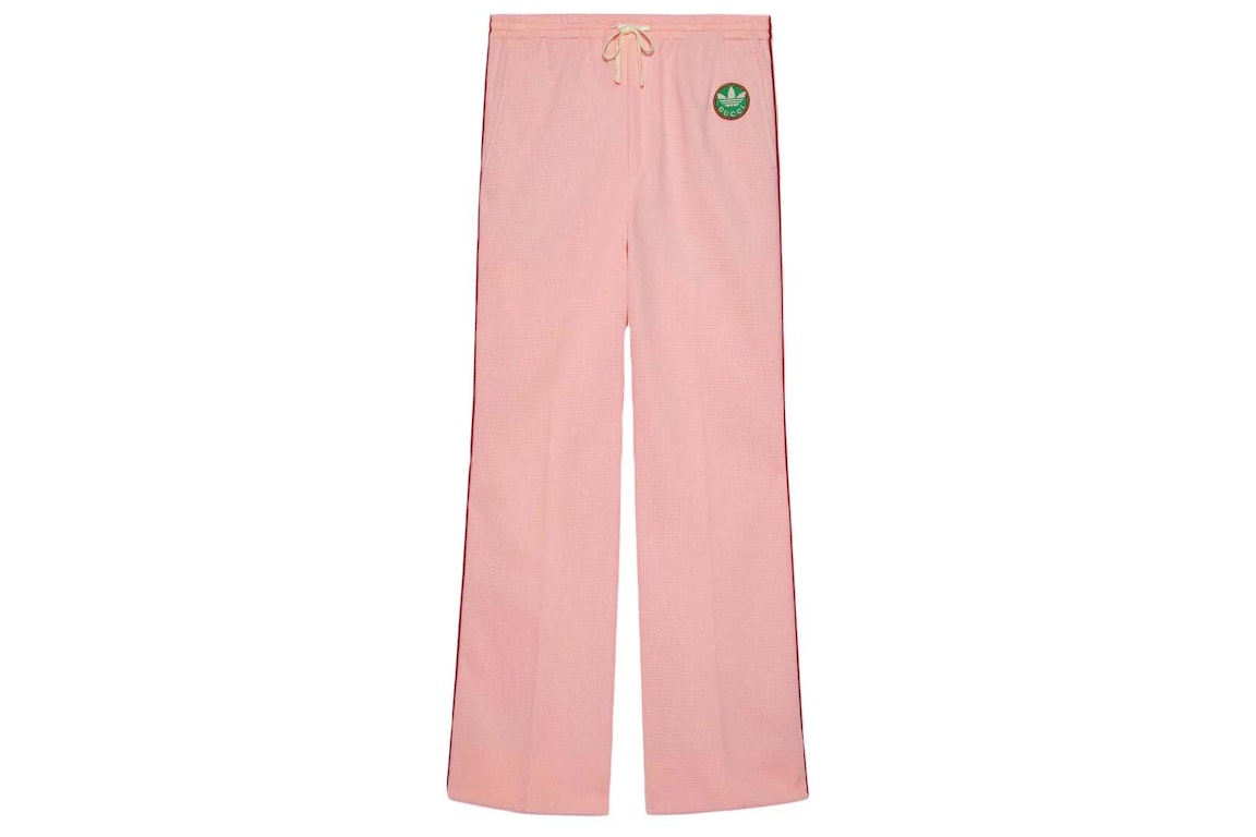 Pre-owned Gucci X Adidas Jersey Pant Pink