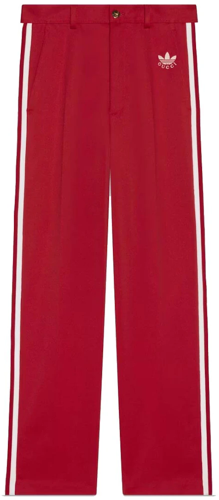 Gucci x adidas Jersey Pant Red Men's - FW22 - US