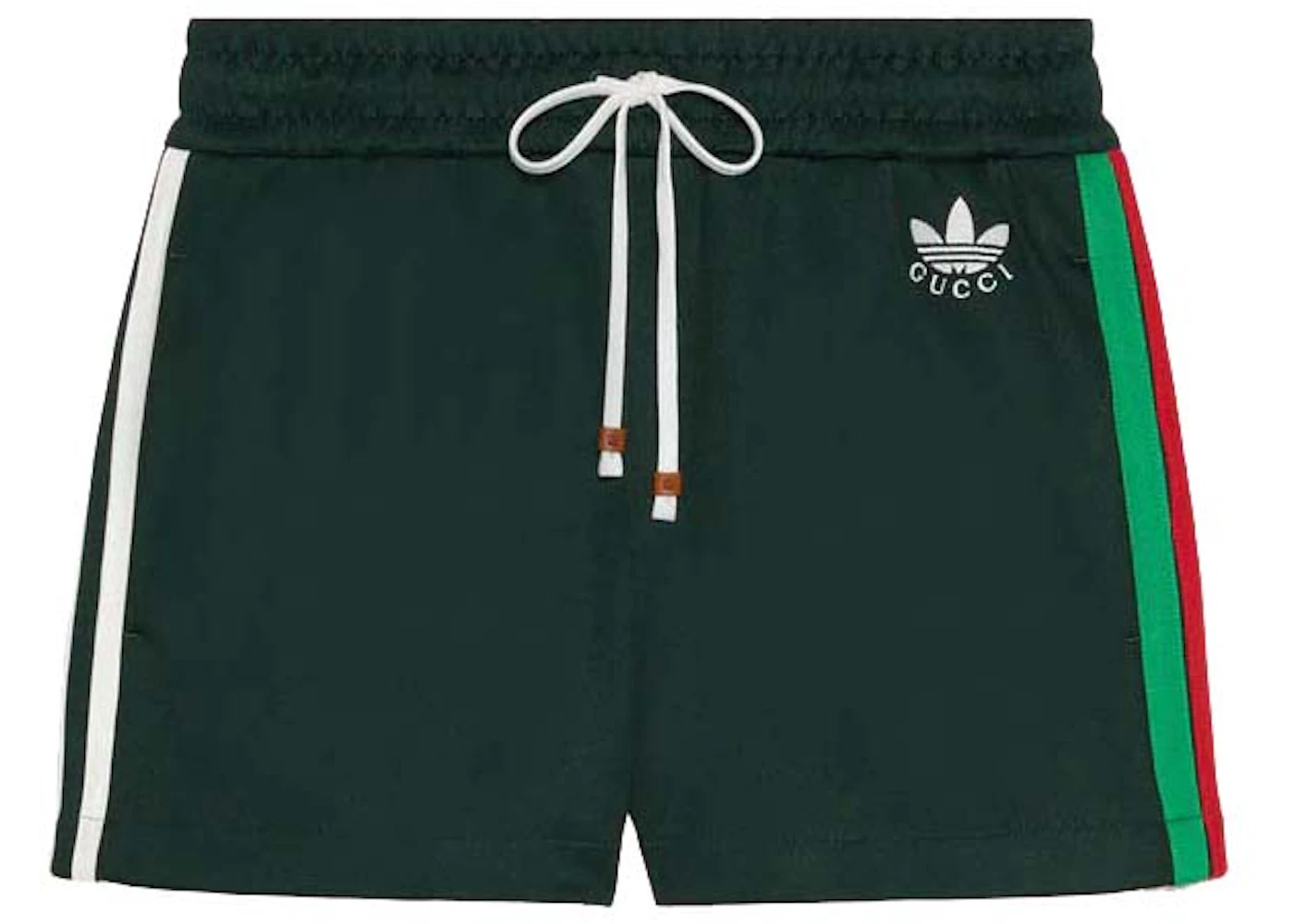 Dark green adidas shorts Clearance