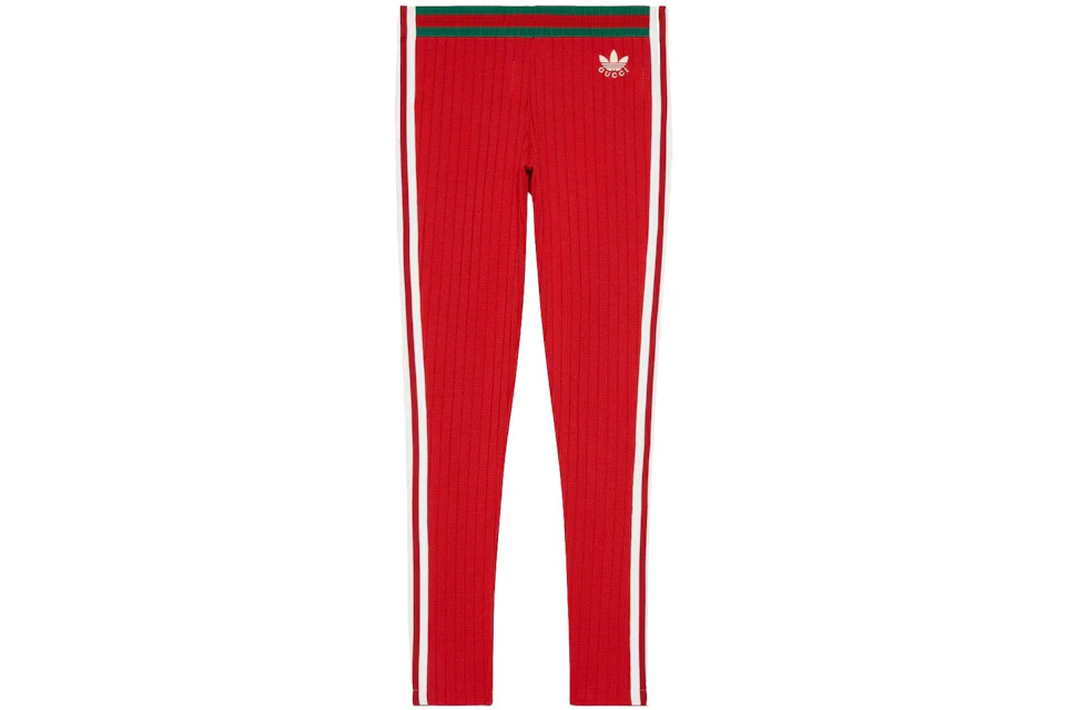 Gucci x adidas Jersey Sweatpants Red