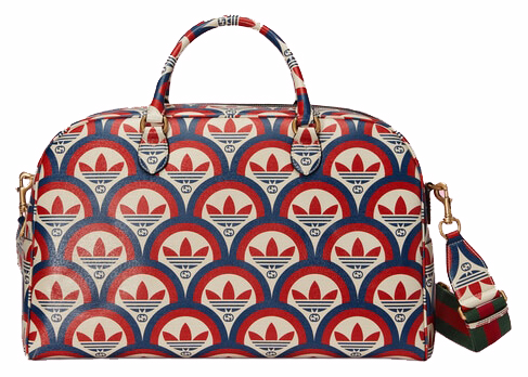 Gucci x adidas Large Duffle Bag Blue/Red