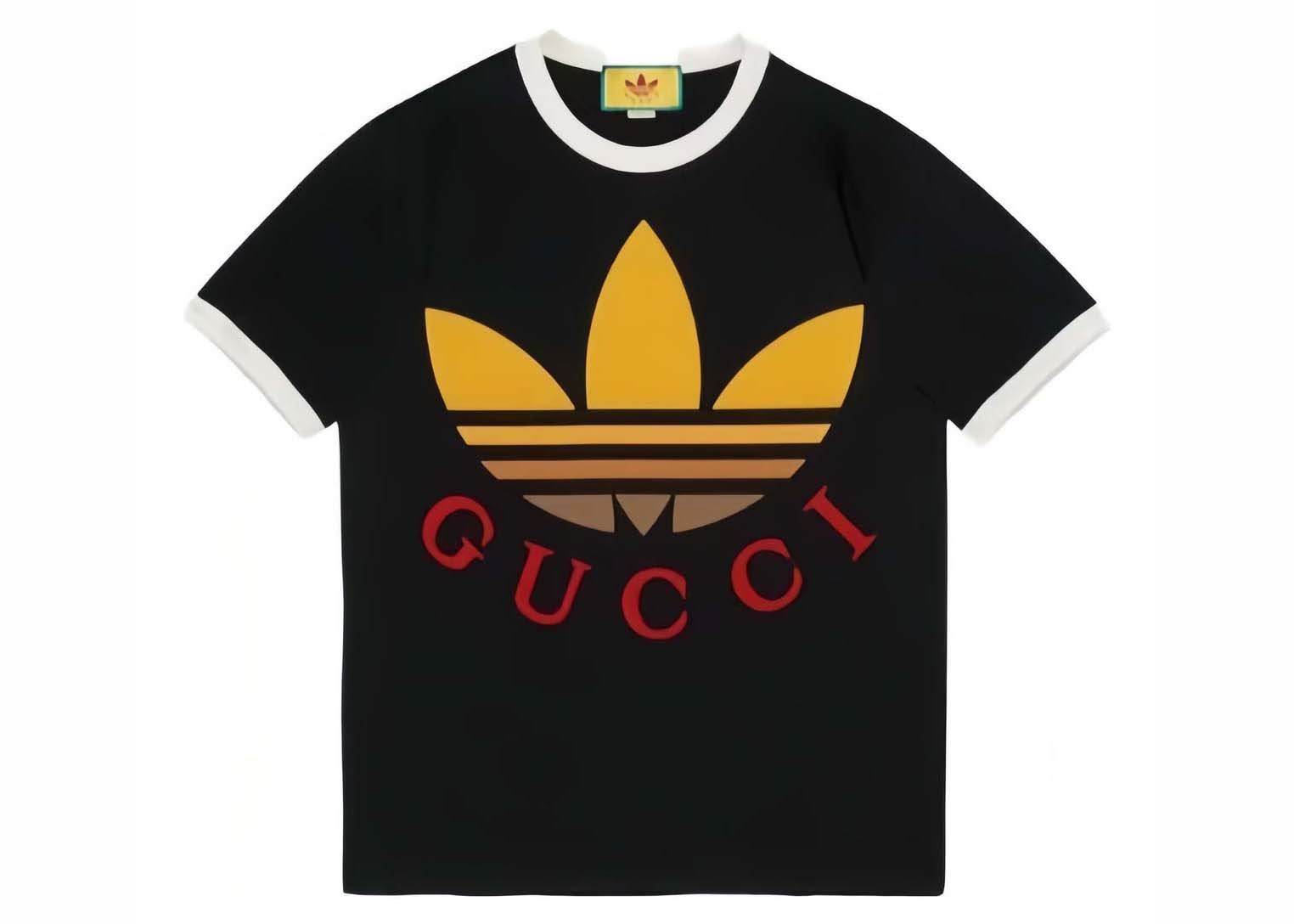 Gucci x adidas Logo T-shirt Black