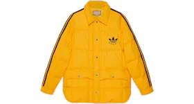 Gucci x adidas Nylon Down Jacket Yellow