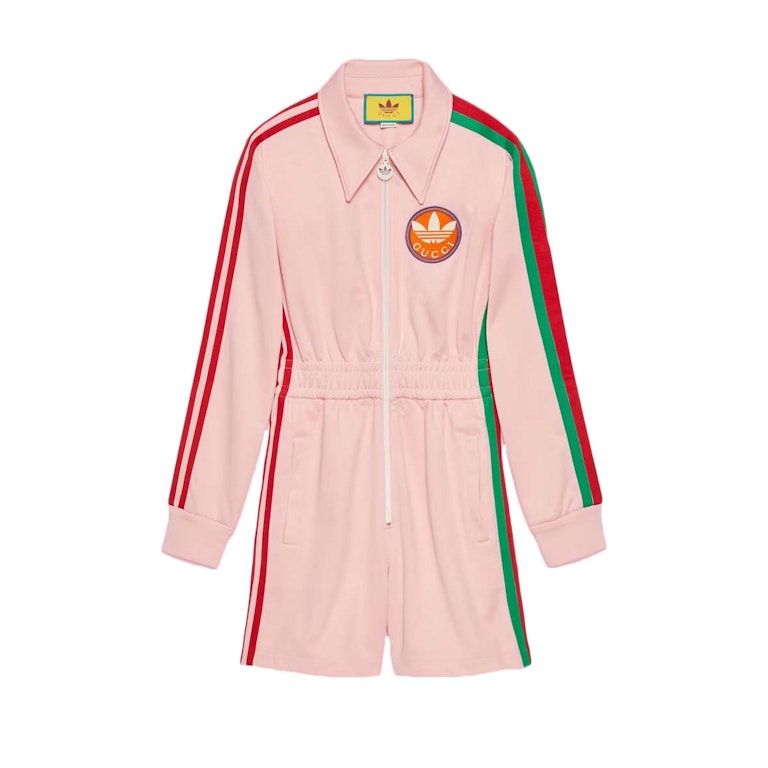 Pre-owned Gucci X Adidas Short Jumpsuit Pink
