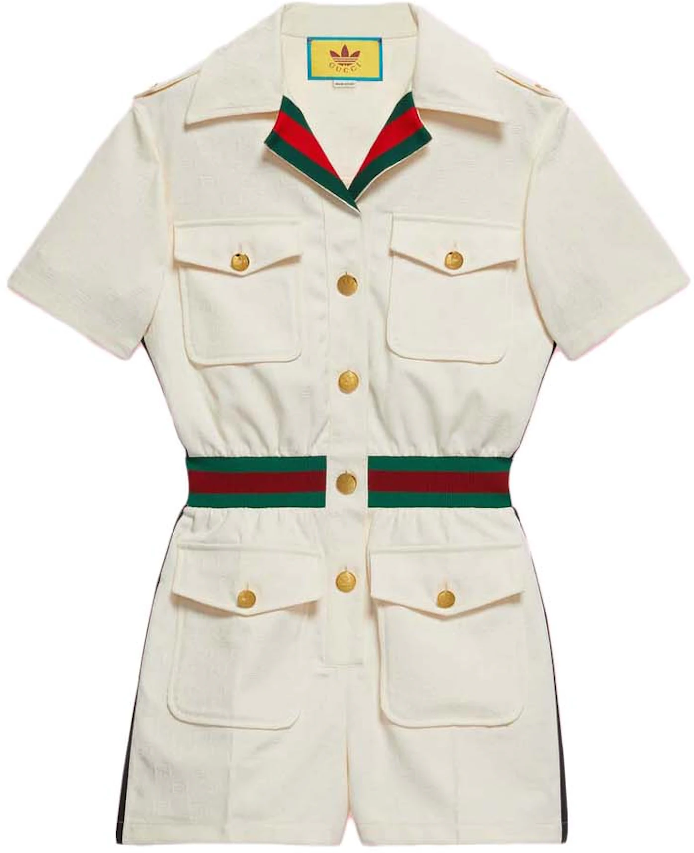 Gucci x adidas Short Jumpsuit White - SS22 - US