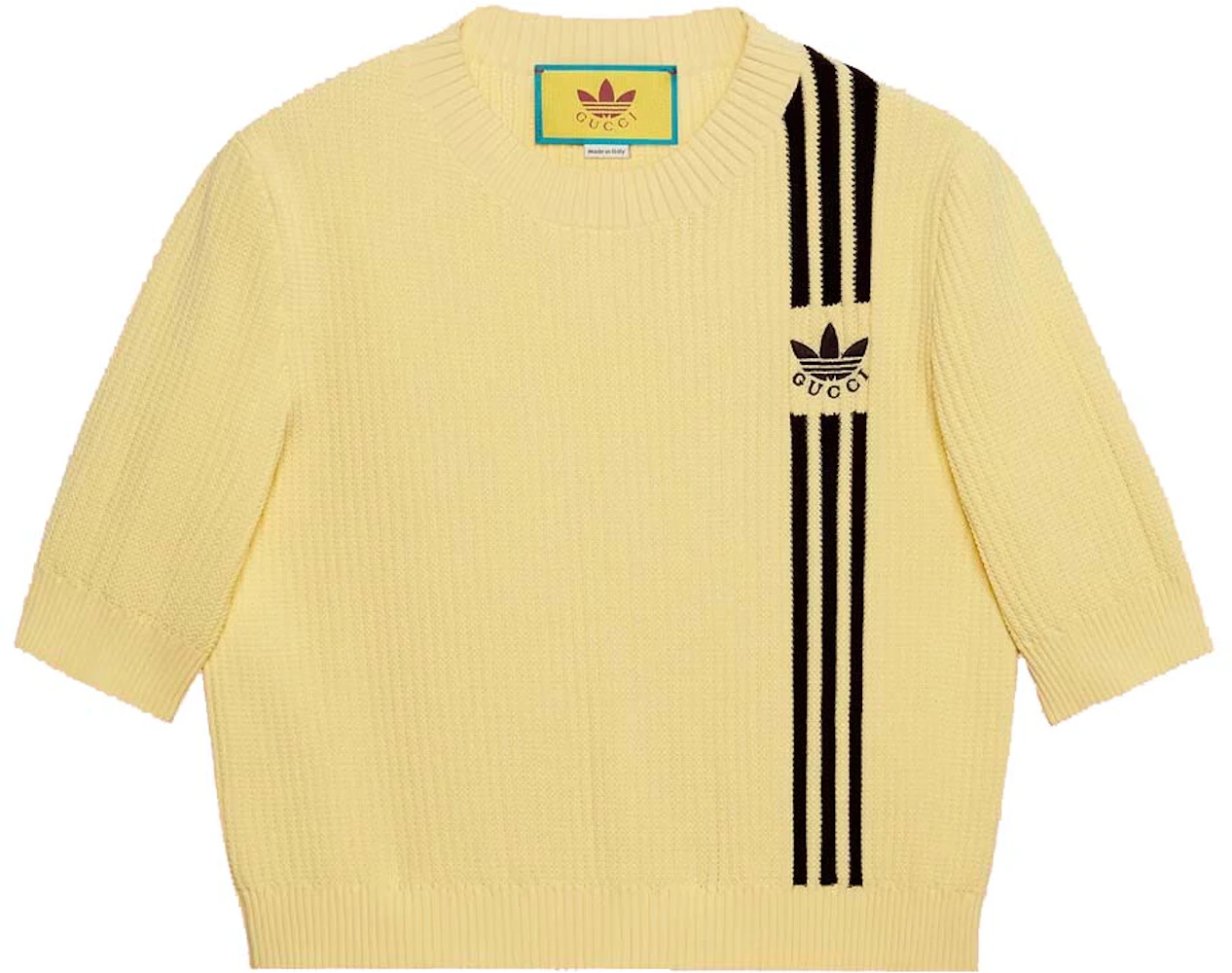 Gucci x adidas Sweater Yellow - FW22 - US