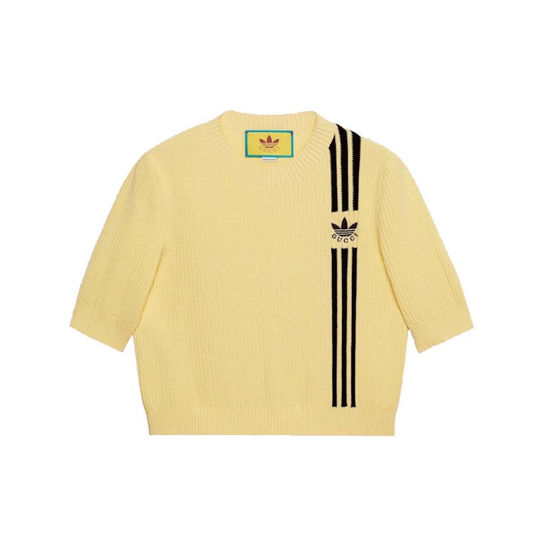 Pre-owned Gucci X Adidas Sweater Yellow