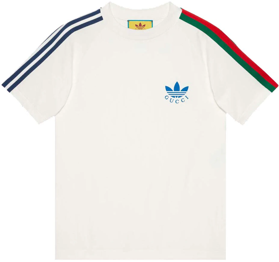 Gucci x adidas Trefoil T-Shirt Off-White SS22 Men's -