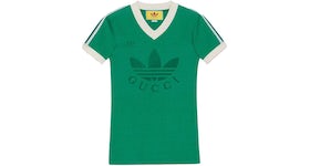 Gucci x adidas V-Neck T-Shirt Green